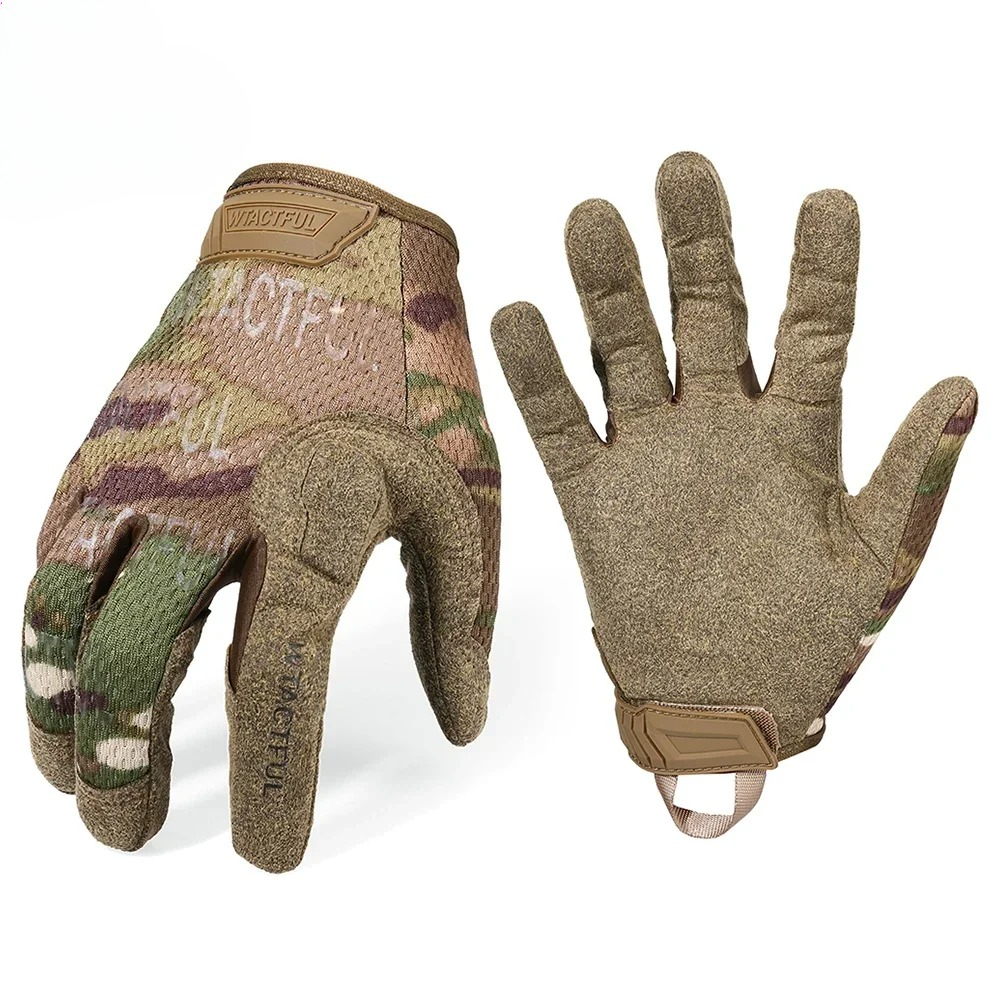 Tactische Lange Vinger Handschoenen Touchscreen Ademend Paintball Airsoft Schieten Wandelen Combat Sport Jacht Fiets Werkuitrusting Heren