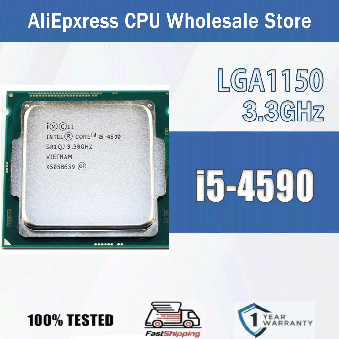 Procesor Intel Core i5-4590 3.3GHz 4 rdzenie 4 wątki 6M 84W i5 4590 Pakiet serwerowy CPU LGA 1150