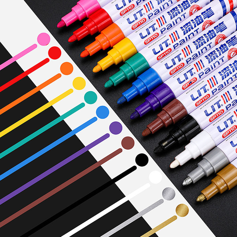 Autolak Kras Reparatie Pen Voor Auto's Jas Krassen Touch Up Remover Band Vette Mark Pen Waterdichte Verf Potlood Auto Accessoires
