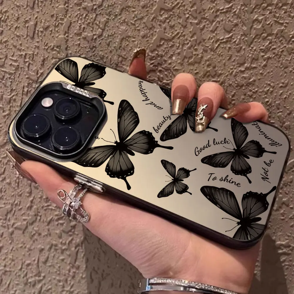 Luxe Schokbestendig Case Voor Samsung Galaxy A55 A35 A25 A15 A54 A14 A34 A53 A33 A23 5G A24 a15 Jump3 Back Cover Vlinder Fundas