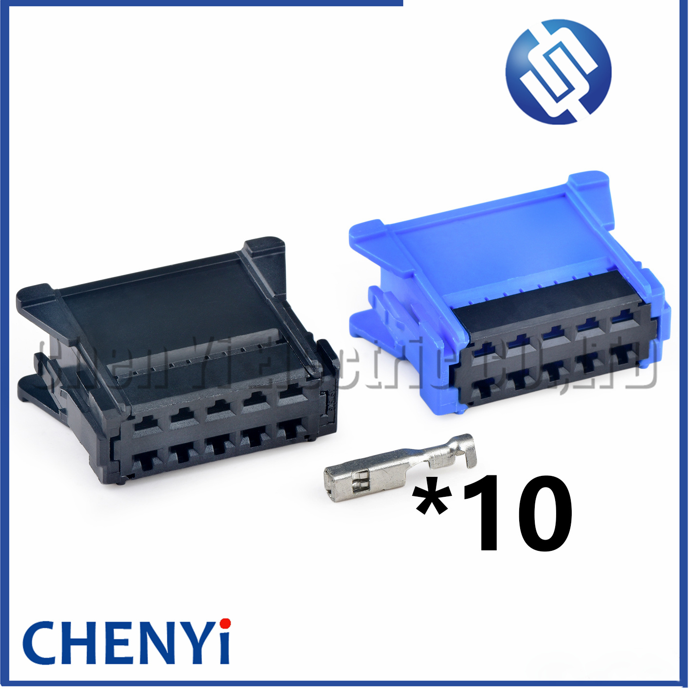 10 Pin Car Heater blower resistor connector harness plug 98174-1004 98174-1002 297115 8200729298 Untuk PEUGEOT CITROEN Renault