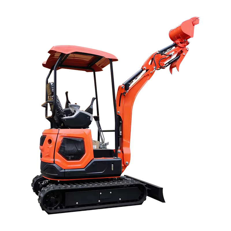 Customizável Mini Retroescavadeira com motor forte, Mini Crawler Earth Digger, Venda quente, 1.8 Ton