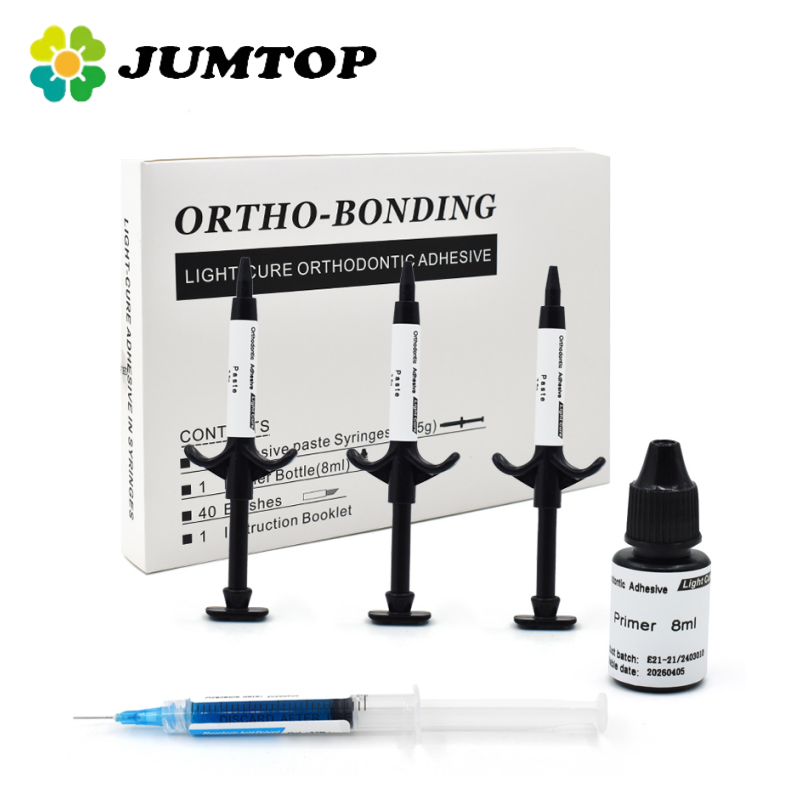 JUMTOP Dental Bracket Klej ortodontyczny Uniwersalny zestaw kleju światłoutwardzalnego do wspornika