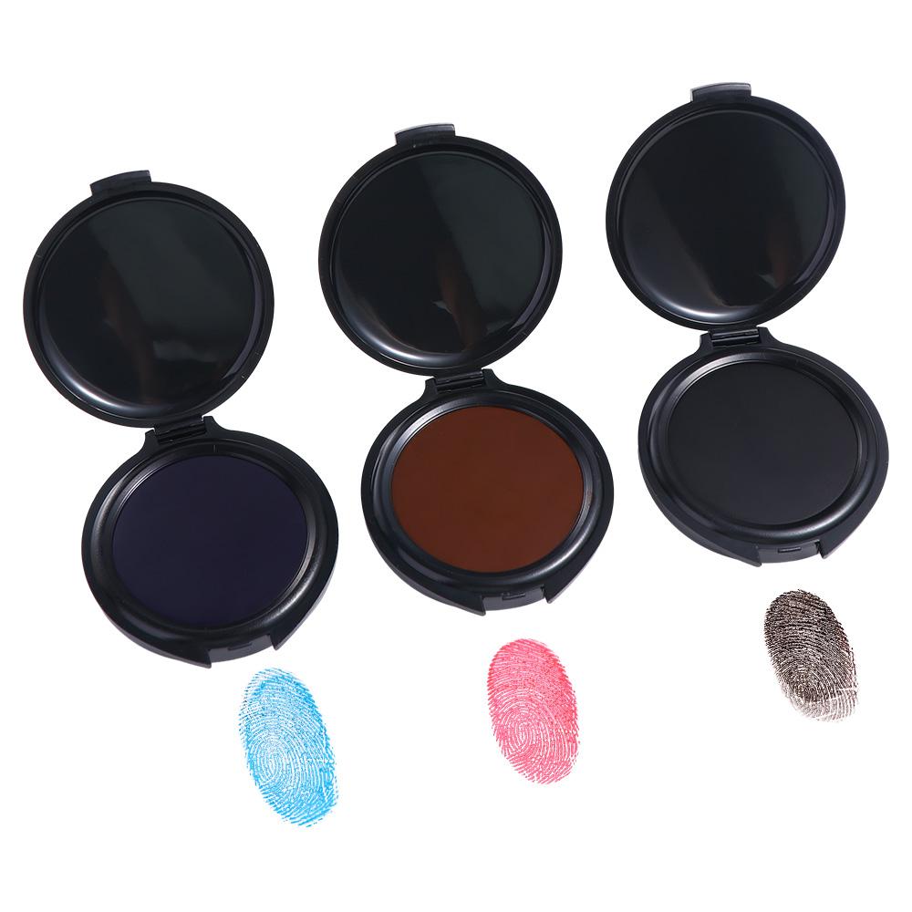 Contract Business Finance Clear Stamping Thumbprint Ink Pad Fingerprint Kit Mini Fingerprint Ink Pad Office Supplies