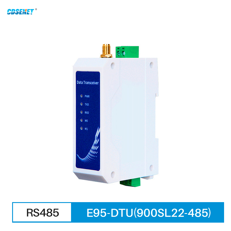 2 шт. Lora 868 МГц/915 МГц SX1268 Станция беспроводной передачи данных E95-DTU (900SL22-485) RS485 22 дБм 5 км Modbus Релейная сеть