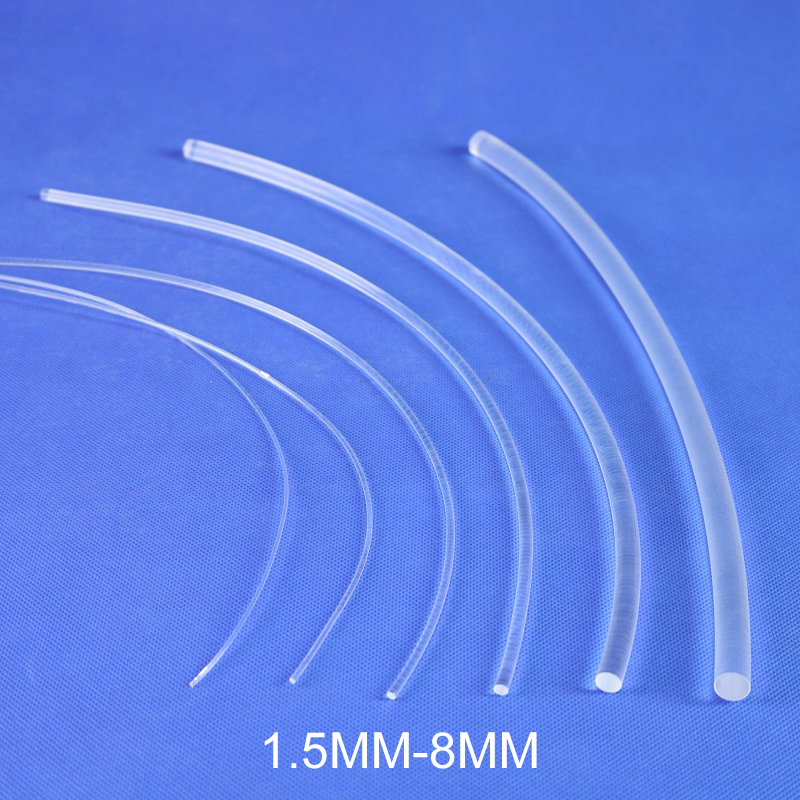 Cable de luz de fibra óptica para coche, luces nocturnas de 5m por rollo, 1,5mm ~ 8mm, Cable de luz decorativa para el hogar