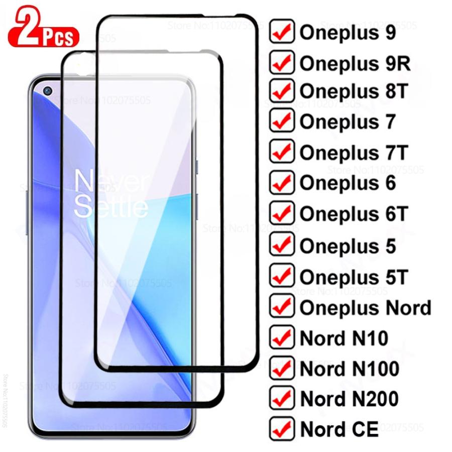 Закаленное стекло 9D для Oneplus 9 9R 9E 9Rt 8T 7 7T 6 6T 5 5T Защитная пленка для экрана Nord Ce N10 N20 N100 N200 9D Glaas Film