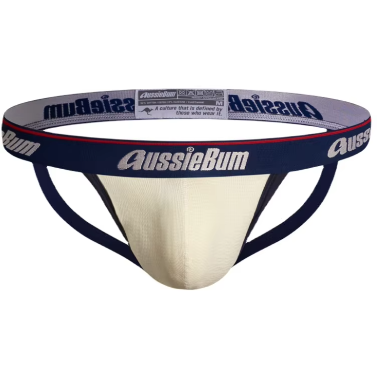 Doppelt taillierte Herren unterwäsche mit niedriger Taille, Taschen, elastische und atmungsaktive Sport hose mit doppelter Taille