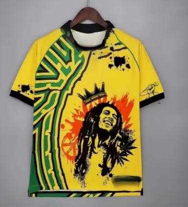 Abbigliamento GentlemanSpecial Edition Jersey Graffiti T-shirt Nuova estate Uomo Bambino Giamaica Top Tees Calcio Sport Commemorativo