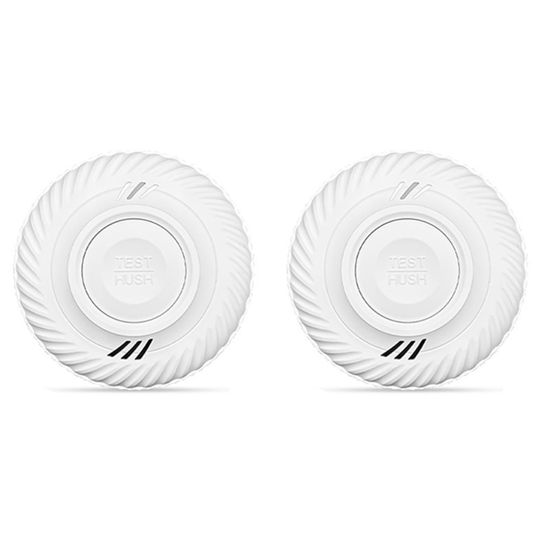 【PUBLICIDAD】Detector de Humo Wifi con Control Remoto por Aplicación Tuya Smart Life, Protección Contra Incendios en el Hogar, Alerta Sonora de 85Db, Batería de Larga Duración