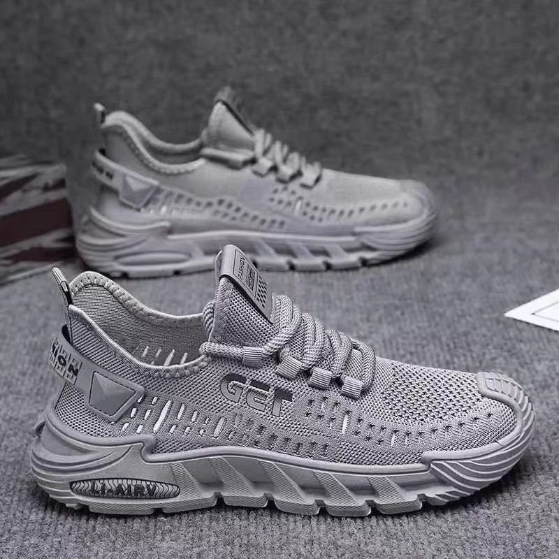 Neue Herren-Sneaker mit dicker Sohle, bequeme Freizeitschuhe, leicht, atmungsaktiv, modische Laufschuhe, luxuriöse Herren-Tennisschuhe