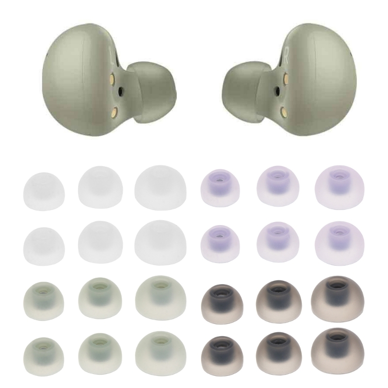 For Samsung Galaxy Buds 2 SM-R177 Ear Tips Silicone Earbuds Replacement Tips Earplugs Earphone Ear Cushion Pads Cap Cover S M L