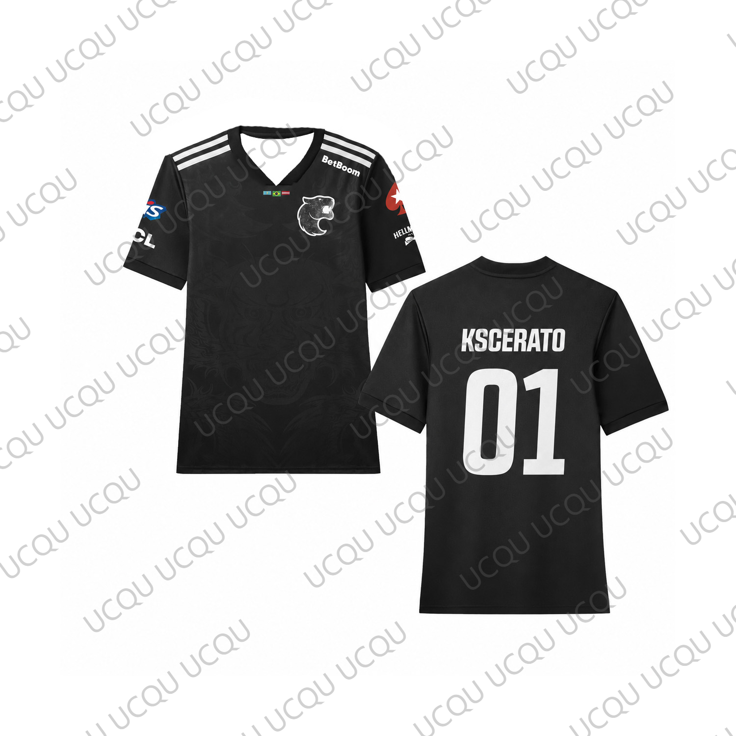 2026 Team FURIA Brazil CS2 Major Finals Champion Edition Esports Jersey Short Sleeve Gaming Fan Shirt Adult Kids