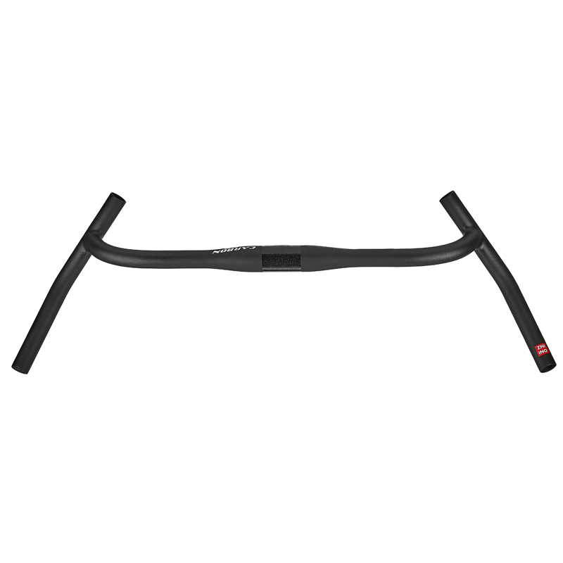 Zniino novo cascalho de carbono h guiador grande barra alargamento ciclo cruz estrada mtb guiador da bicicleta fibra carbono viajar bicicleta