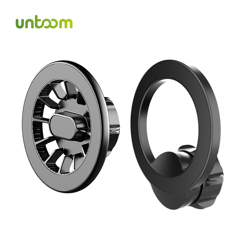 Untoom-Anneau magnétique pour support de téléphone MagSafe pour voiture, accessoires universels pour iPhone 15 et 14, à tête sphérique de 17mm