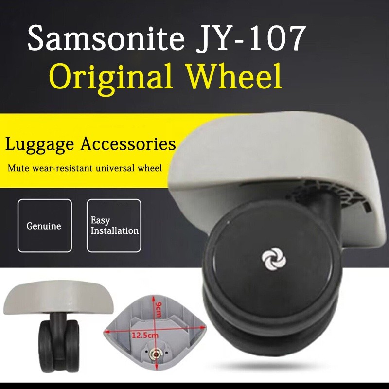 Suitable for Samsonite Suitcase Wheel Case Universal Wheel Accessories Repair Replacement Trolley Suitcase Silent Roller