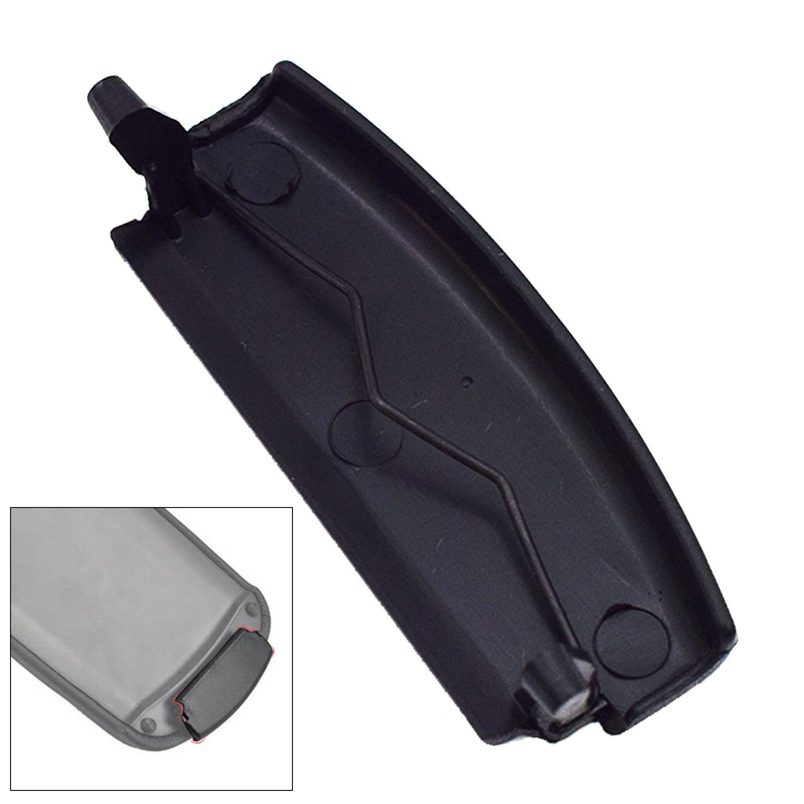 ที่วางแขนคอนโซลกลางสลักฝาปิดที่เท้าแขนจับล็อคสําหรับออดี้ A4 B6 B7 2002-2008