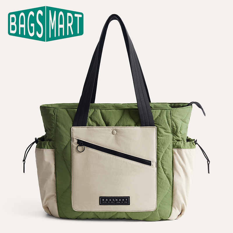 BAGSMART Bolsos de mujer Bolso de mano impermeable Bolso ligero Perfecto para gimnasio Trabajo Viajes Bolso de hombro grande Bolsos cruzados