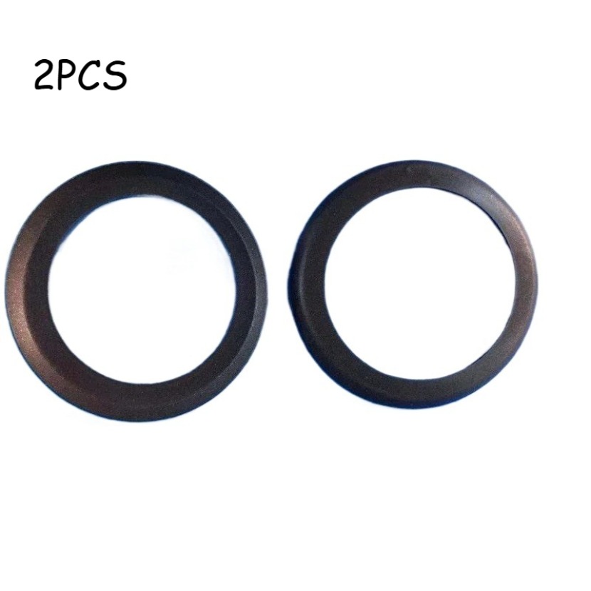 Anillo de pistón negro resistente al desgaste para repuestos de compresor de aire sin aceite 2 piezas