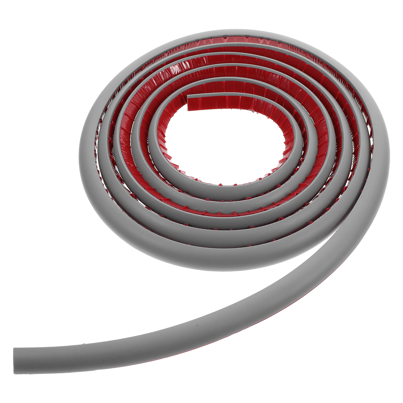 Moldura de PVC flexible autoadhesiva de 3 metros para bordes de pisos, escaleras, bañeras, esquinas y paredes, calafateo flexible.