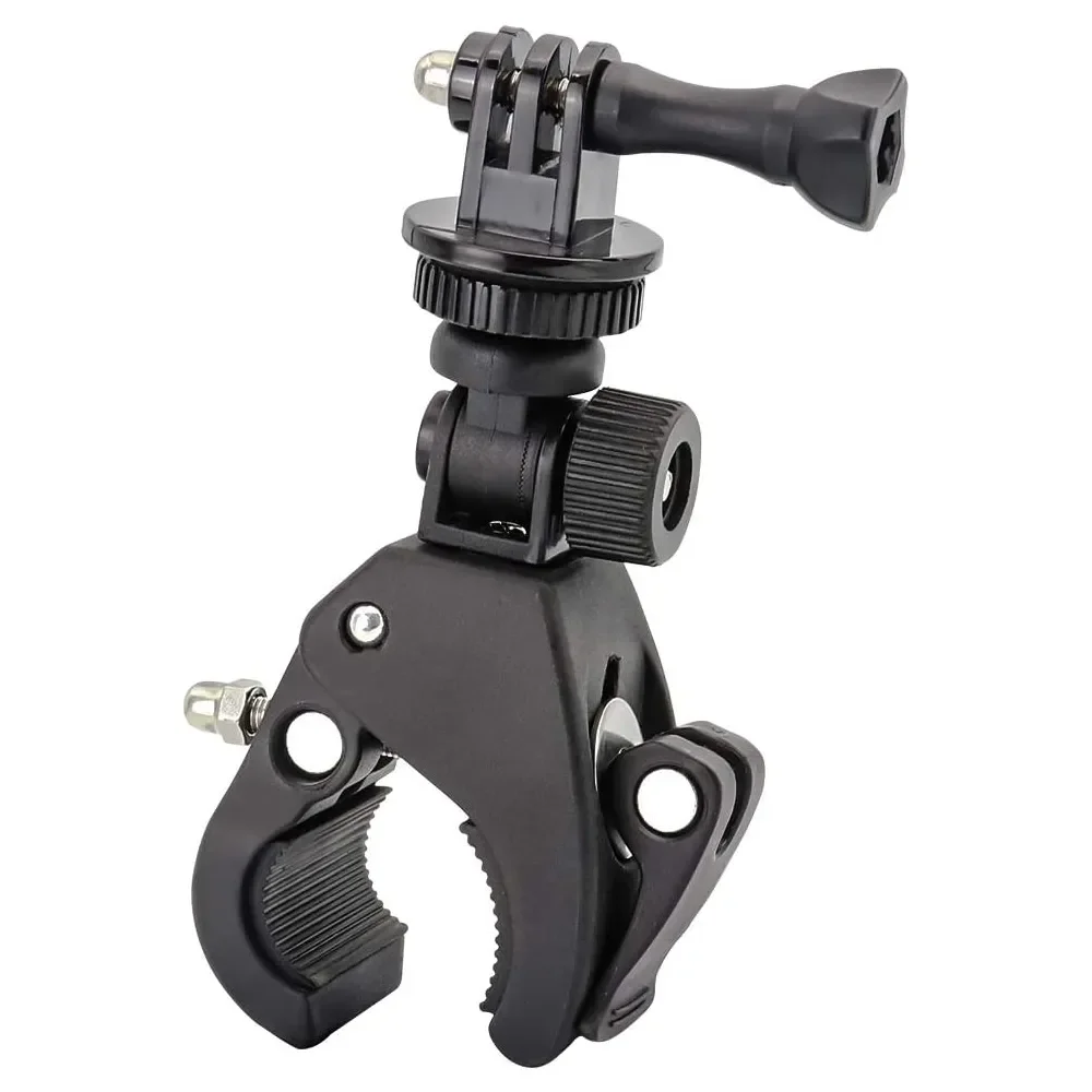 Para Gopro 12 11 10 9 8 7 6 5 soporte de montaje para manillar de motocicleta de bicicleta para Go Pro DJI Insta360 SJCAM soporte Cámara de Acción