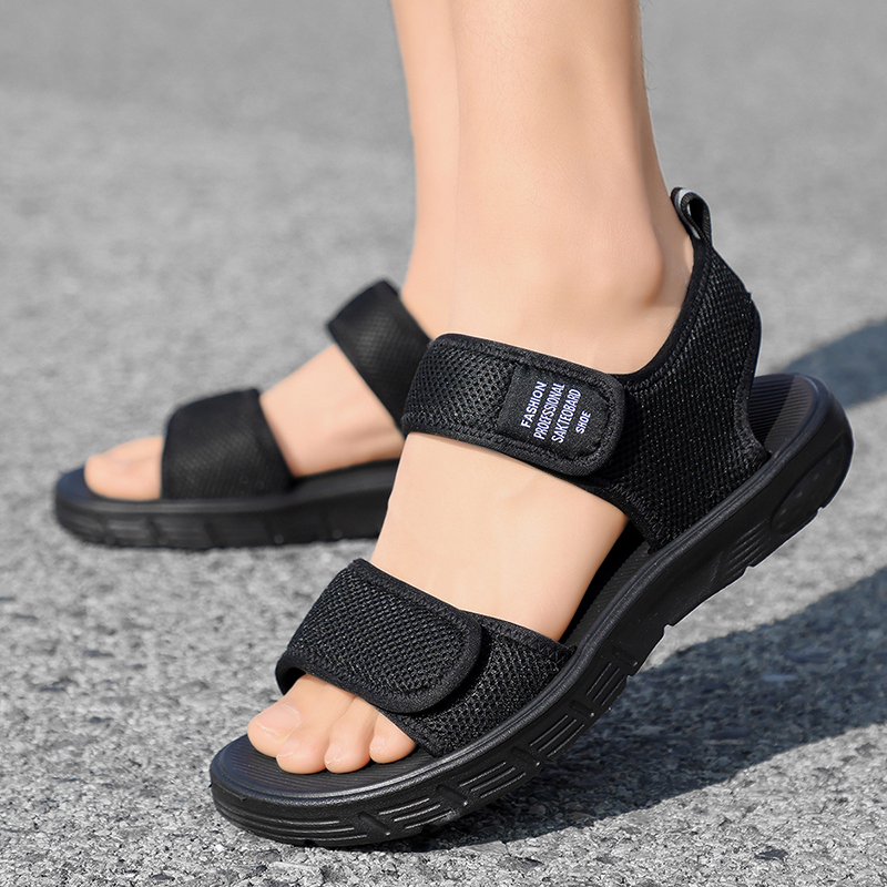 Een paar nieuwe zomerstrandschoenen, antislip, modieus, slijtvast, ademende vrijetijdsschoenen, slijtvaste sportsandalen