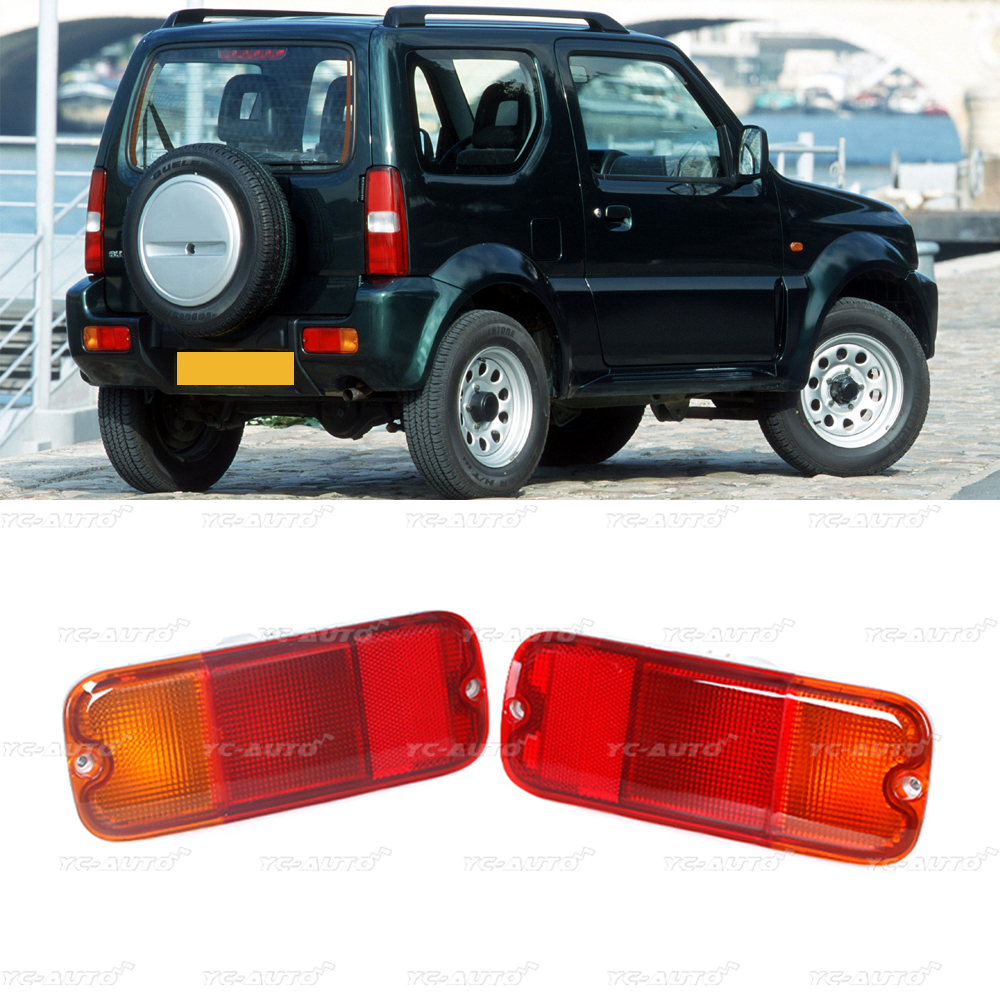 Tylny zderzak samochodowy tylne światło kierunkowskaz lampka hamowania światło tylne dla Suzuki Jimny 2006 -2016 35670-81A11 35650-8A132