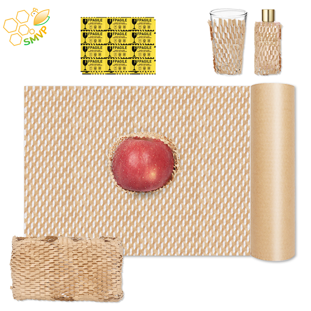 50m Kraft papier verpackung Waben papier verpackung Verpackung Kunst handwerk Materialien Hochzeit Geburtstags feier Geschenk