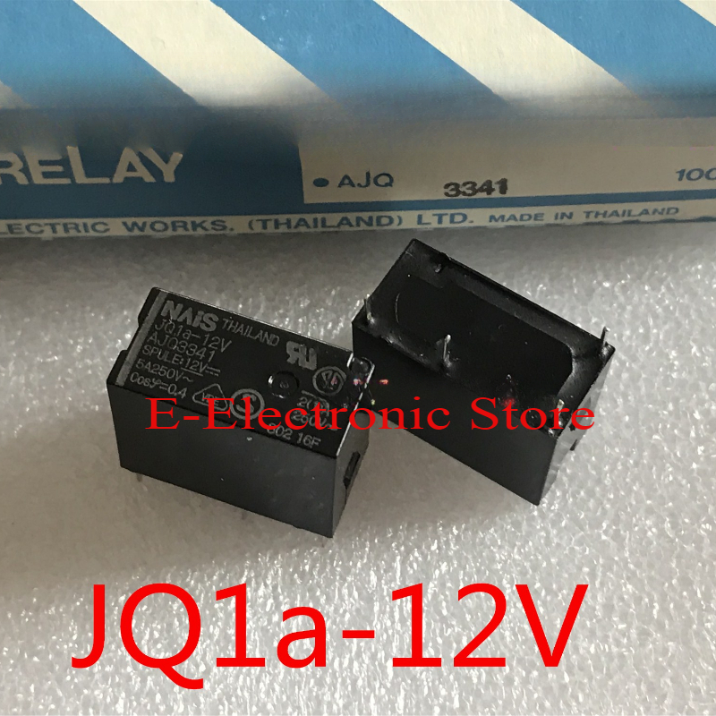 10 TEILE/LOS JQ1a-12V Q1a RELAIS GEN ZWECK SPST 5A 12V