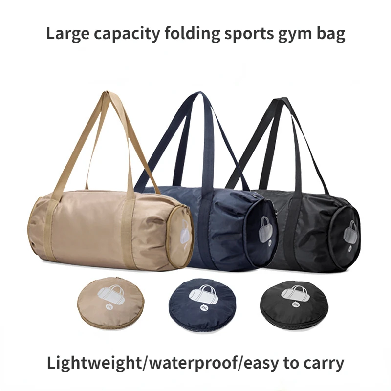 Damen Umhängetasche große Kapazität faltbare Sport Sporttasche wasserdichte Oxford Stoff Yoga Tasche tragbare Reise Handtasche Gepäck taschen