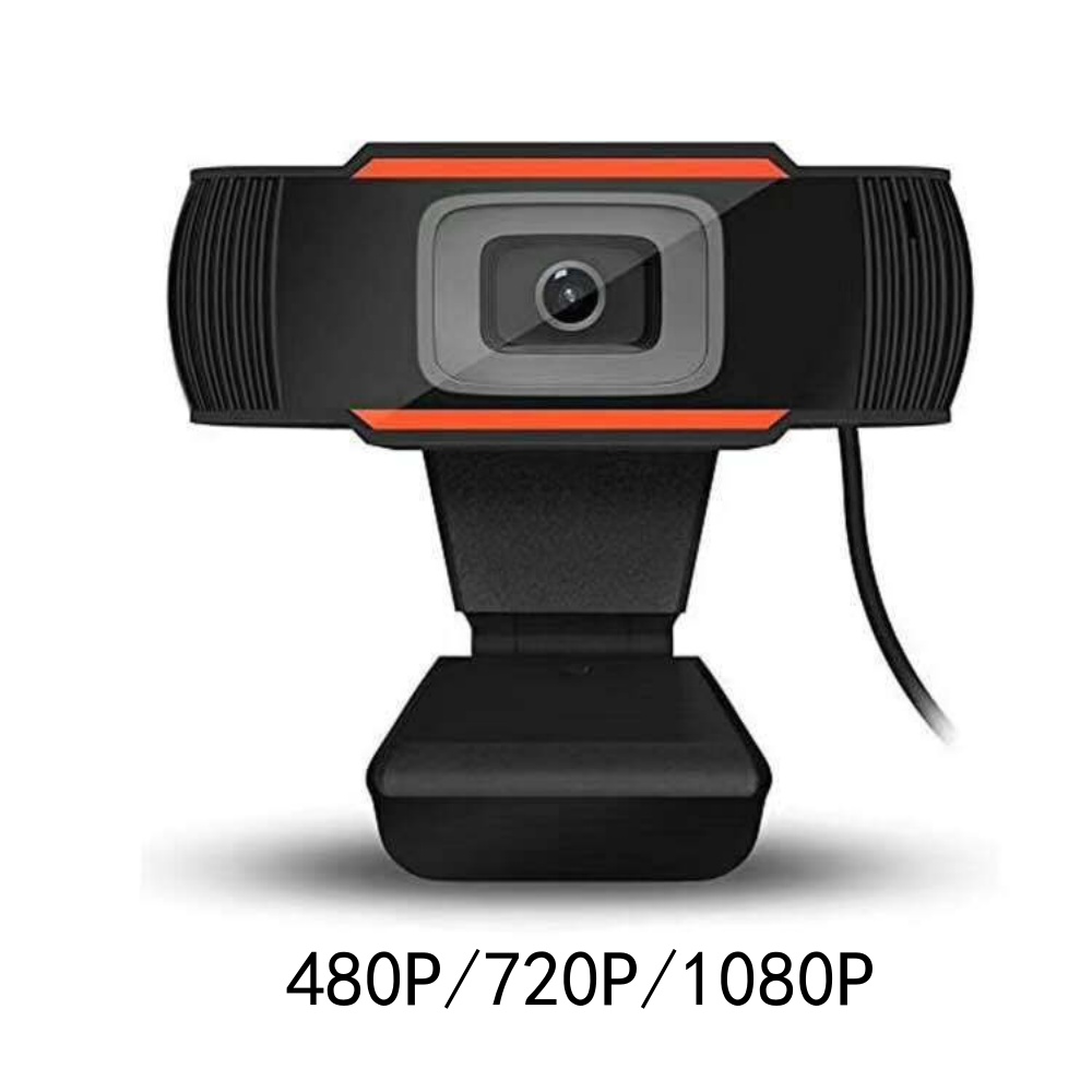Mini Webcam 480/720/1080P HD USB Webcamera Met Microfoon Voor PC Computer Desktop Gamer Webcast video-oproep Conferentie Werk