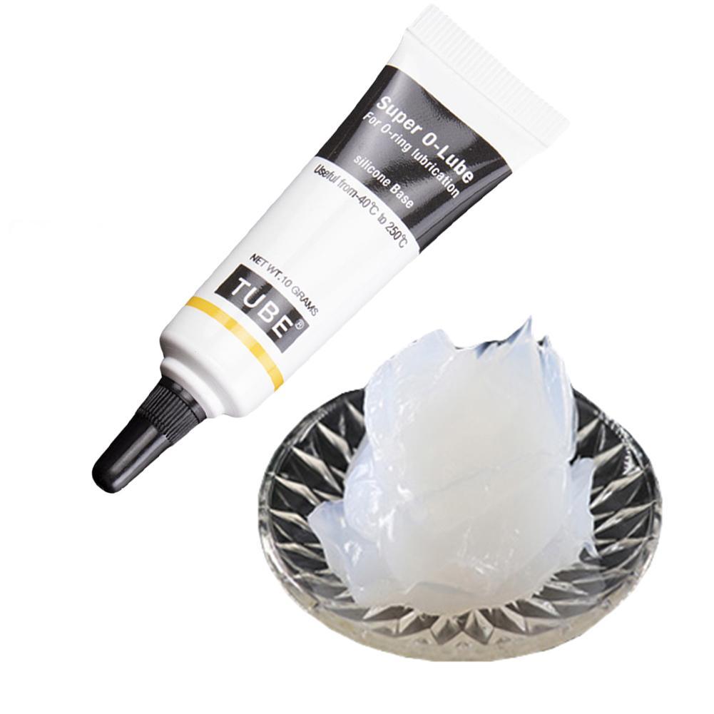 Lubricante de Grasa de silicona de alta calidad, súper lubricante O lubricación para O mantenimiento de tanque de filtro de Acuario, 10g, 1 unidad, nuevo