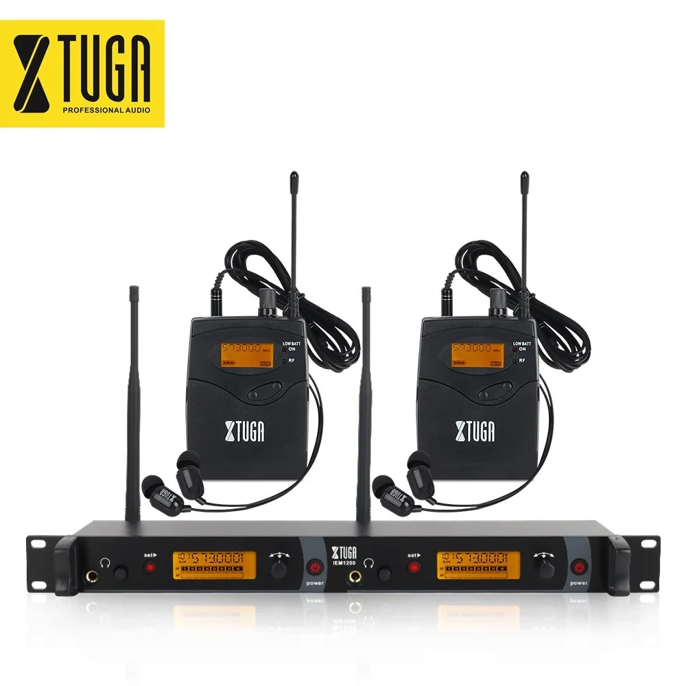 TLF Xtuga China Wholesale Professional Uhf Metal in Ear s System for Stage