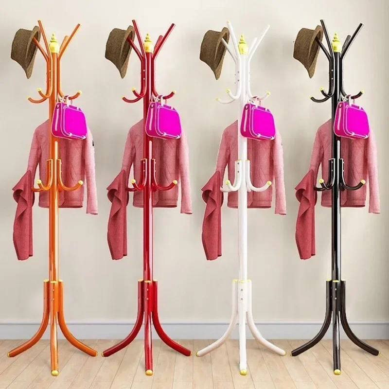 Perchero de árbol con 9 ganchos para ropa, abrigo de Metal, bolso, bufanda, percha para ahorrar espacio, sombrero portátil, soporte para ropa, decoración de dormitorio