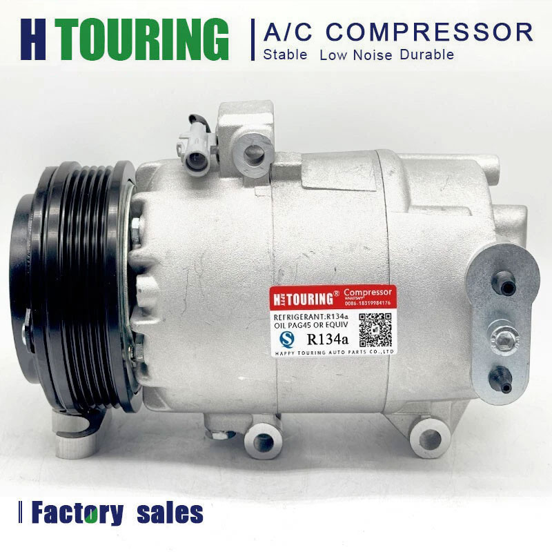 Compresseur AC avec embrayage pour Pontiac Vibe 1.8L 2003 2004 2005 2006 2007 2008 1520754, CS20027, 88972202 88974336 88310-01080-B