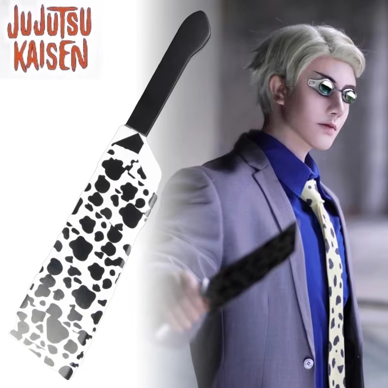 Épée Nanami Kento de 19 pouces, accessoire de cosplay anime Jujutsu Kaisen, couteau ninja en bois, taille réelle, katana japonais, sabre samouraï, jouet, cadeau