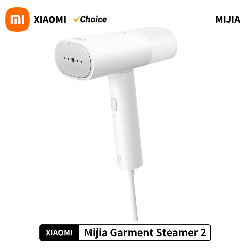 ใหม่ XIAOMI MIJIA Handheld Garment Steamer 2 เตารีดไอน้ําไฟฟ้าแบบพกพากําจัดไรแบนเครื่องรีดผ้า