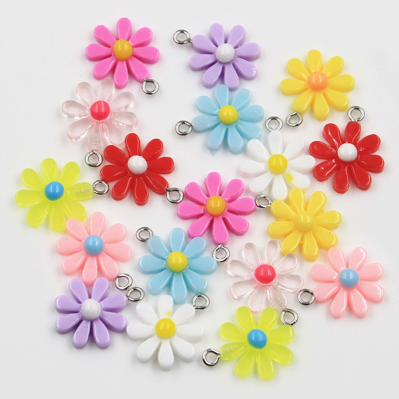 30 pz ciondoli fiore girasole margherita 20x16mm ciondolo artigianato facendo reperti gioielli fatti a mano fai da te per orecchini collana