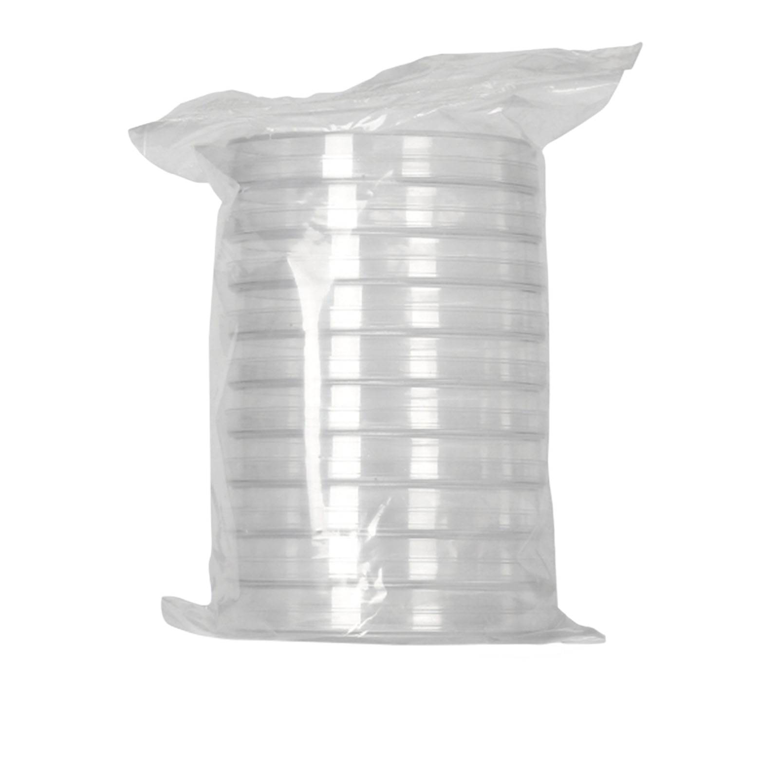 Pak van 10 stuks 35/60/70/90/100/120/150mm Polystyreen Petrischaal Verzegelde Cultuur Wegwerp