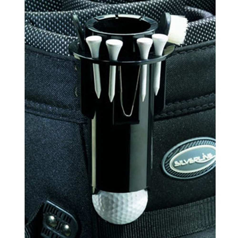 Novo armazenamento portátil bola de golfe t titular pro clipe caddy com escova de náilon divot ferramenta limpeza com escova navio da gota
