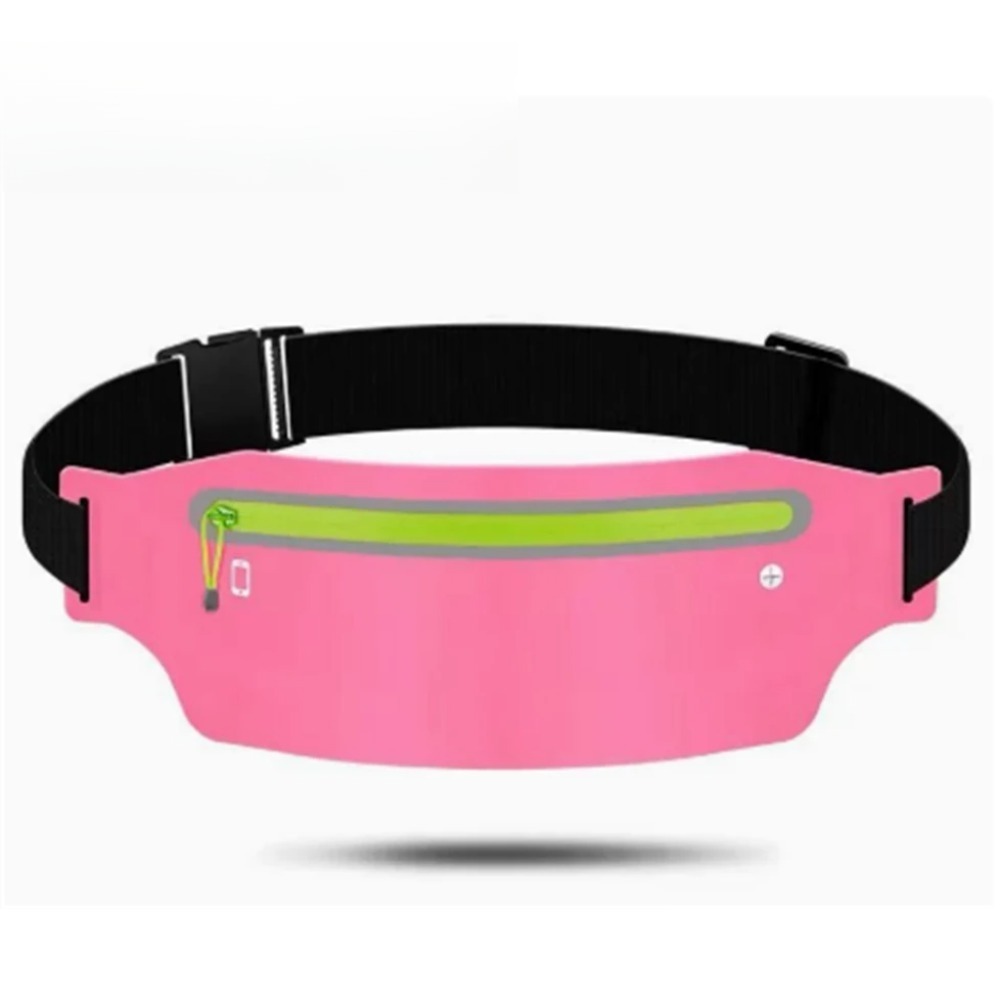 Riñonera Deportiva Impermeable para Correr, Bolsa de Cintura para Hombres y Mujeres, Bolsa para Teléfono con Forma de Plátano, Accesorios de Fitness
