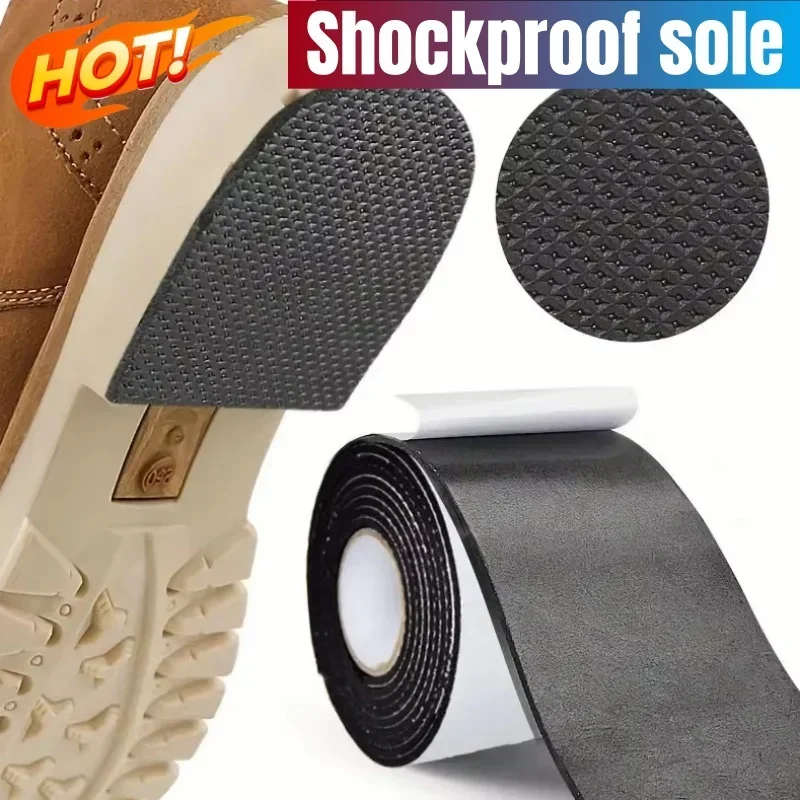 1m Anti Slip Self-adhesive Shoe Sole Sticker Long-lasting Non-slip Shoe Protectors High Heel Rubber Pads Wearable Cushion Pad