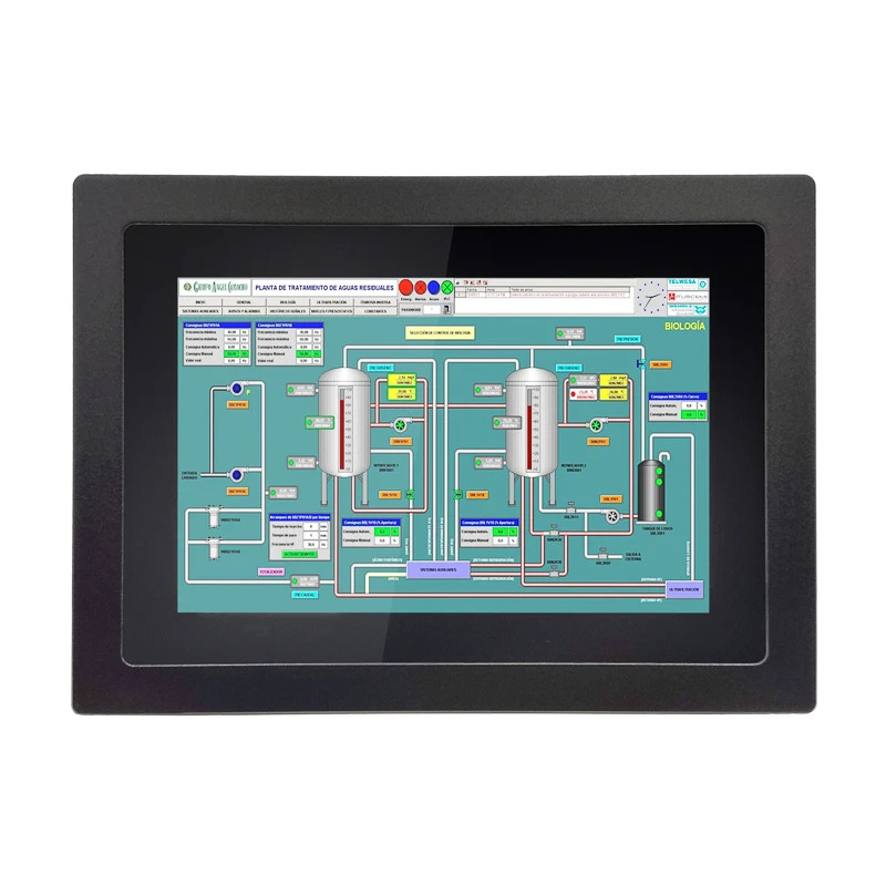 10.1 นิ้ว 1000 Nits 10 คะแนน PCAP Multi Touch Screen Monitor Pc All In One Intel Core I7 I9 แผง Pc สนับสนุน 4G