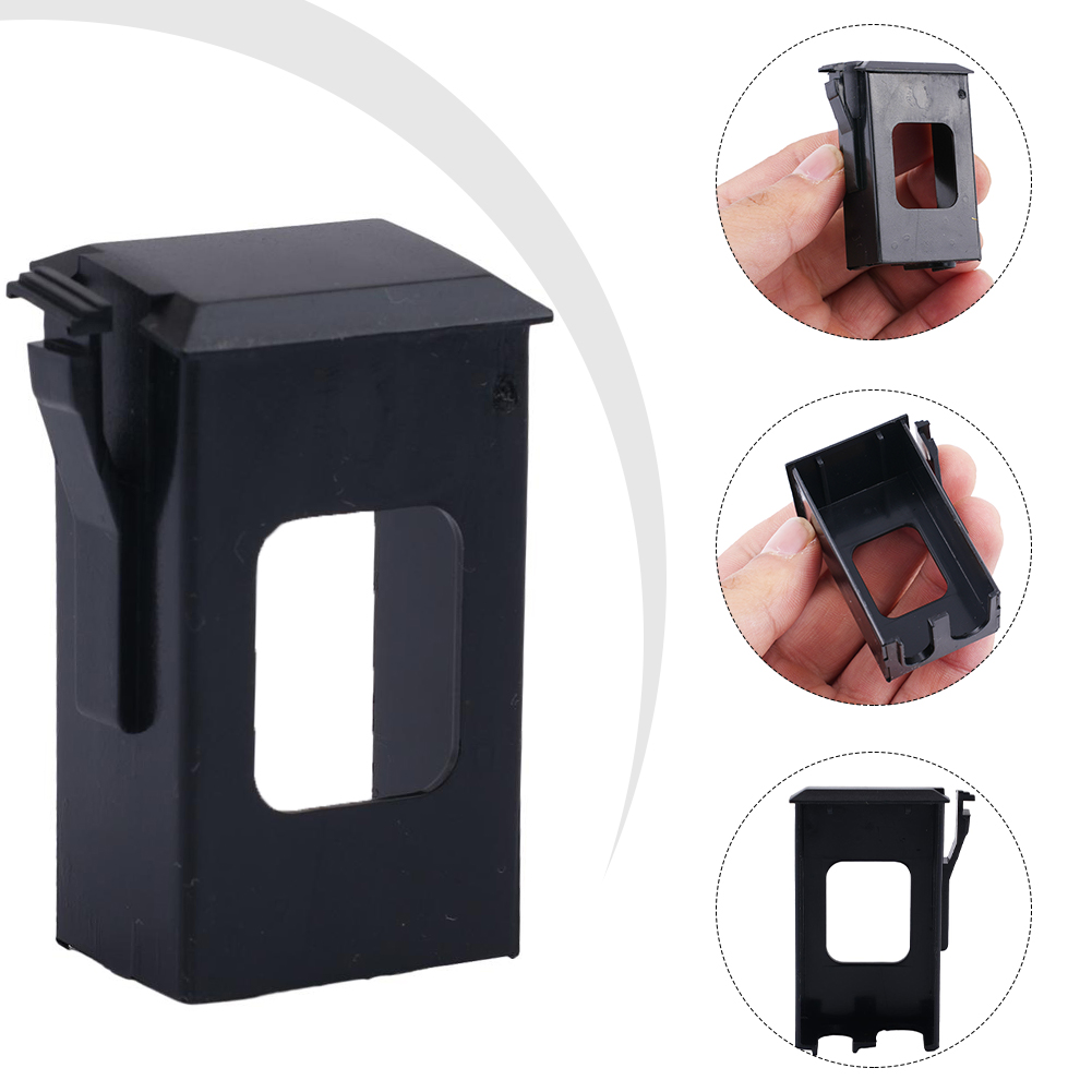 Caja de batería de 9V, soporte de repuesto para piezas de pastilla de guitarra acústica EQ-7545R, accesorios de piezas de guitarras de 51,5mm x 28,5mm x 19mm