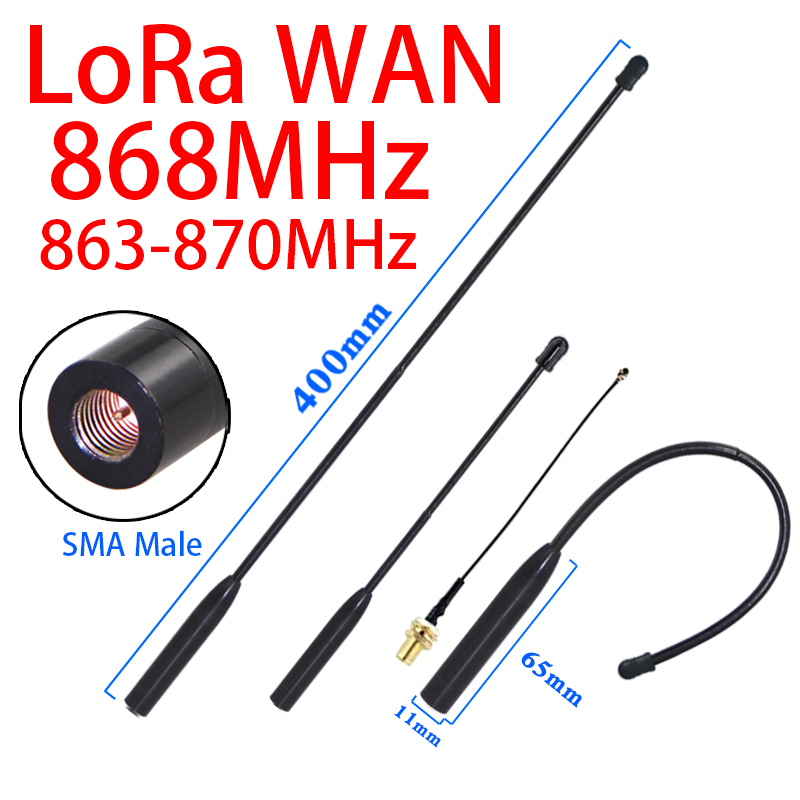 NB-iot 840/868 MHz 900 MHz 915 MHz/902-928 Omni-High-Gain-Meter-Lesemodul Weiche Antenne UAV-Fernbedienung SMA-Anschluss