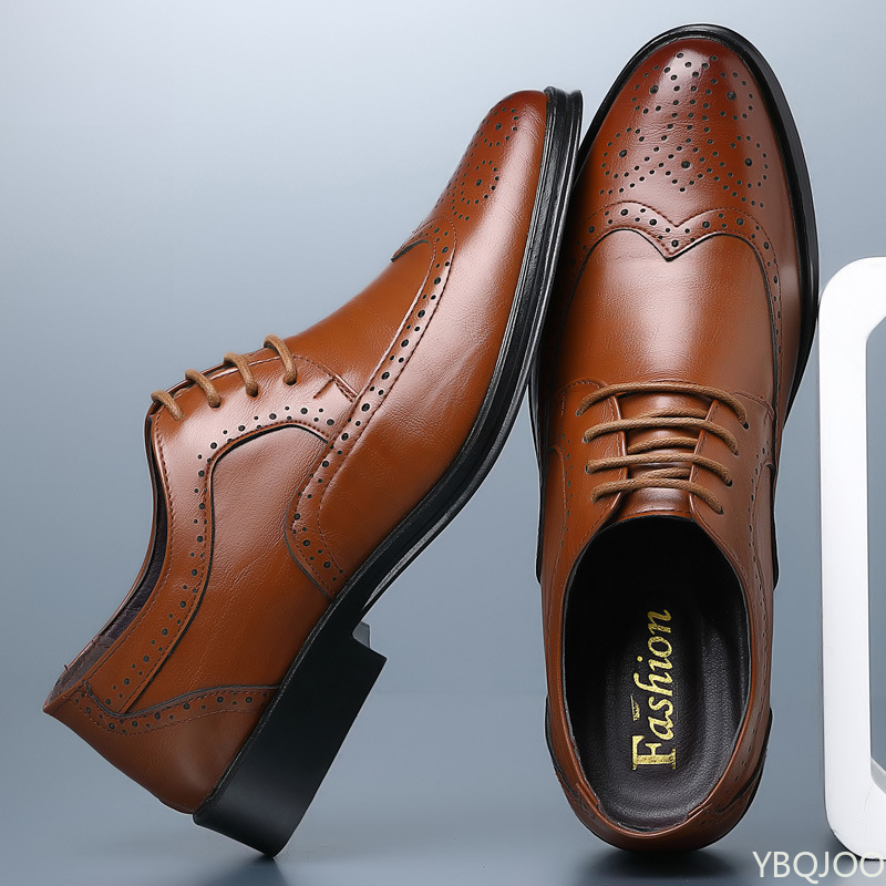 Zapatos formales de oficina para hombre, de talla grande, a la moda, de corte bajo, cómodos para el día a día, con punta, multifuncionales, para boda.