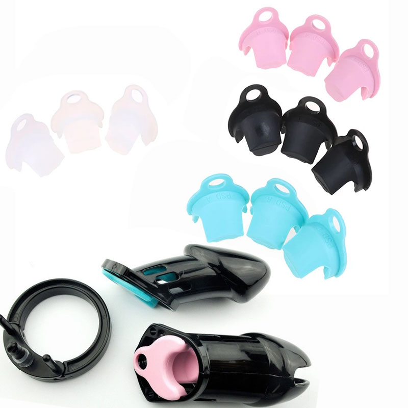 3 sztuk/zestaw Spacer Cock Cage pierścień zabezpieczający Spacer dla CB3000, CB6000, CB6000S urządzenie Chastity Spacer anty-abrasion zabawki erotyczne dla mężczyzn