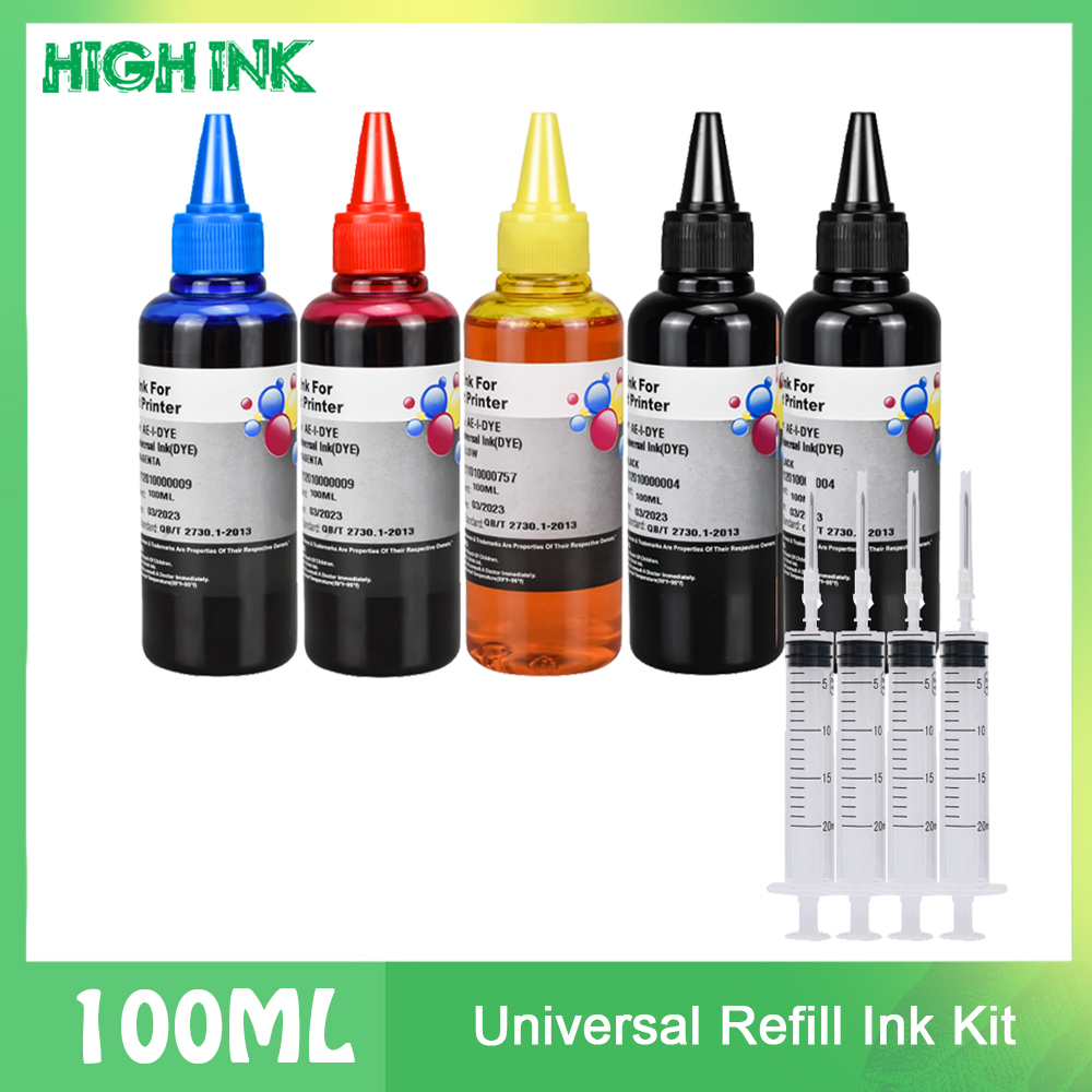 Для принтера HP 301 302 304 305 Xl Чернила Deskjet 2540 2050 2510 2620 2630 2632 5030 5020 3720 3730 Набор для заправки красителей
