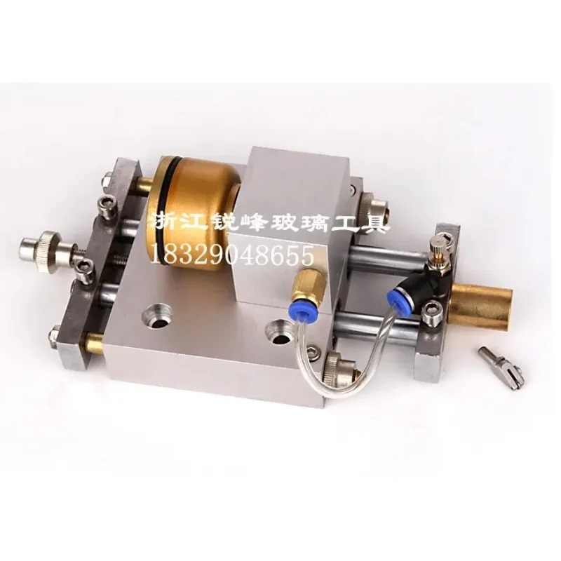 Messerkasten für automatische CNC-Glasschneidemaschine. Kann gerade Linien und Formen schneiden. Automatischer CNC-Glas-Schneidemaschinen-Messerkopf