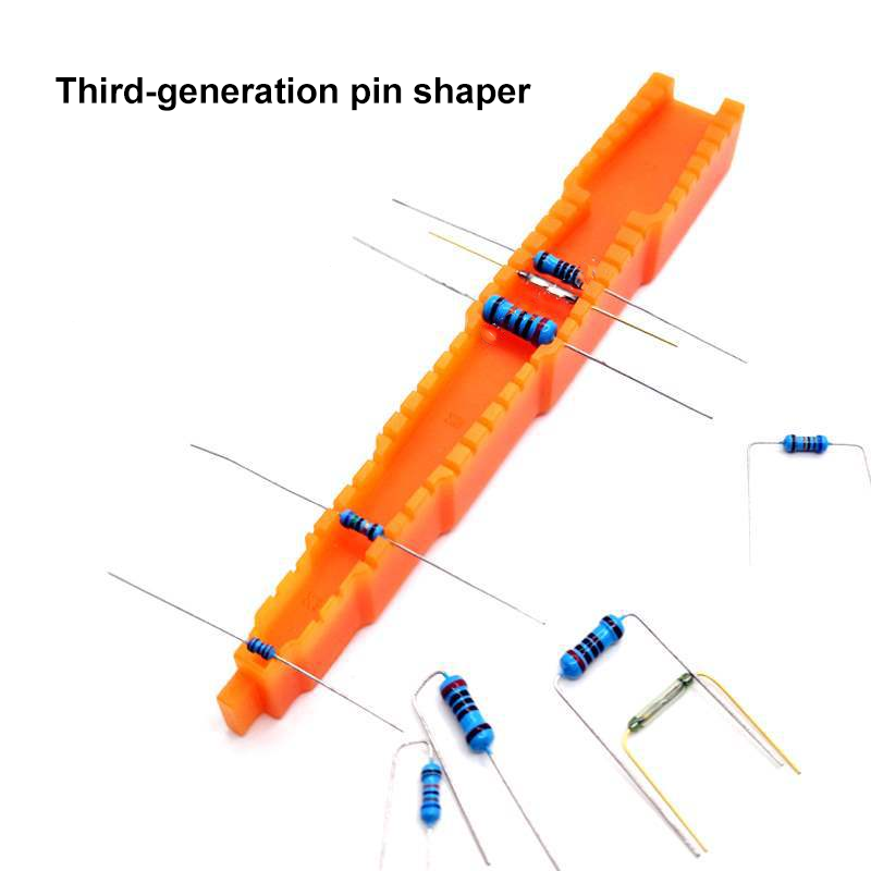 Wall-Mounted Folding Clamp for Bending Transistors/Resistors - 8mm Hole Spacing Precision Resistor Lead Bending Car Accessories